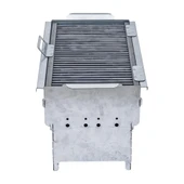 Katlanabilir Ayaklı Portatif Mangal - Paslanmaz - Argeus - Büyük - Taşıma Çantalı - 3