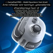 Polham iOS & Android Uyumlu Type-C Mobil Oyun Kolu | Pro Joystick | 400mAh Bataryalı Gamepad, Tak Çalıştır - 2