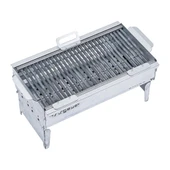 Katlanabilir Ayaklı Portatif Mangal - Paslanmaz - Argeus - Büyük - Taşıma Çantalı - 4