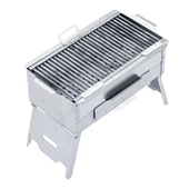 Katlanır Ayaklı Mangal - Argeus - Paslanmaz - Mühürleme Izgaralı - Kül Hazneli - 5