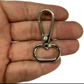 İthal Badem Anahtarlık Kancası 2cm 2 Adet Deri El Aleti - 10