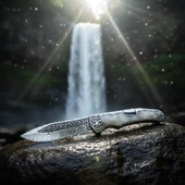 Columbia Sedef Avci Çakısı A-3154-F 23,5 CM - 1