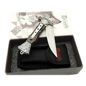 Columbia Öküzlü Çakı Kahve MA-123-E 22 CM - 3