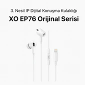 EP76 Silikonlu iPhone Kulaklığı Kablolu, Mikrofonlu, Arama Kontrolü Tak Çalıştır - 2