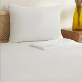 Mrs Gugar 2'li Su Geçirmez Yastık Alezi - Pamuklu Havlu Yüzeyli, 50x70 cm, Beyaz thumbnail 1