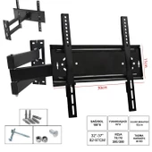 Polaxtor 3011h Lcd Askı Aparatı Hareketli 3 Kollu 32-37 İnç 82-94cm - 1