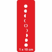 Ayın Evreleri-1 Tattoo Geçici Dövme Şablonları Kına Kalıpları thumbnail 1