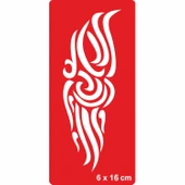 Tribal 203 Tattoo Geçici Dövme Şablonları Kına Kalıpları thumbnail 1