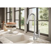 Artema Root Round Eviye Bataryası A42742 Krom - 2