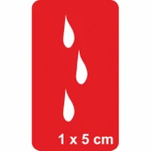 Damlalar Tattoo Geçici Dövme Şablonları Kına Kalıpları thumbnail 1