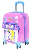 Coral High 16776 Pet Shop Desen - ABS  Çocuk Valizi - 1