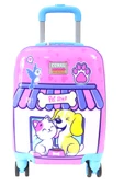 Coral High 16776 Pet Shop Desen - ABS  Çocuk Valizi - 2