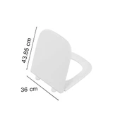 Vitra S20 Soft Klozet Kapağı147-003-909 Beyaz - 5