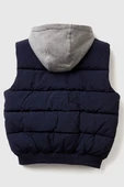 United Colors of Benetton Erkek Çocuk BNT-2IGGCJ012-25K Puffer Yelek Lacivert - 2