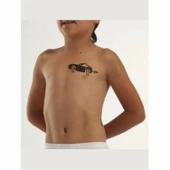 Süratli Spor Araba Tattoo Geçici Dövme Şablonları Kına Kalıpları thumbnail 2