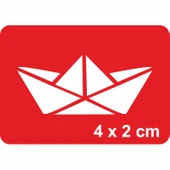 Kağıttan Gemi Tattoo Geçici Dövme Şablonları Kına Kalıpları thumbnail 1