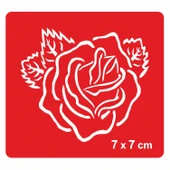 Gülü Birgün Seni Hergün Tattoo Geçici Dövme Şablonları Kına Kalıpları thumbnail 1