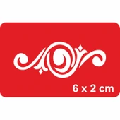 Gala Çiçekleri Tattoo Geçici Dövme Şablonları Kına Kalıpları thumbnail 1