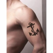 Hayallere Demir At Çapa Tattoo Geçici Dövme Şablonları Kına Kalıpları - 2