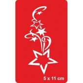 Orient Yıldızı-1 Tattoo Geçici Dövme Şablonları Kına Kalıpları thumbnail 1