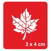 Çınar Yaprağı Tattoo Geçici Dövme Şablonları Kına Kalıpları thumbnail 1