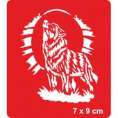 Alfa Kurt Tattoo Geçici Dövme Şablonları Kına Kalıpları - 1