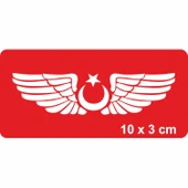 Türk Kuşu Kanatları Tattoo Geçici Dövme Şablonları Kına Kalıpları thumbnail 1