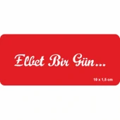 Elbet Bir Gün Tattoo Geçici Dövme Şablonları Kına Kalıpları - 1