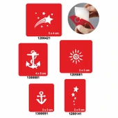 Gökyüzü Herkesindir 5'li Set Geçici Dövme Kına Şablonu thumbnail 1