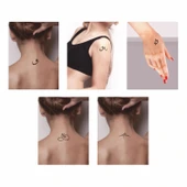 Vav Modelleri 5'li Set Geçici Dövme Kına Şablonu thumbnail 2