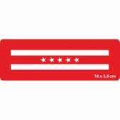 5 Yıldızlı İkili Bant Şerit  Tattoo Geçici Dövme Şablonları Kına Kalıpları thumbnail 1