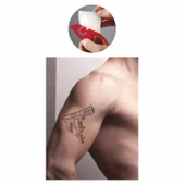 Otomatik Taramalı Silah  Tattoo Geçici Dövme Şablonları Kına Kalıpları thumbnail 2