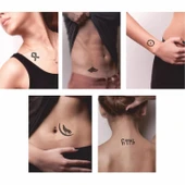 Göktürkçe Dövme Harf Şablonu Seti - 2