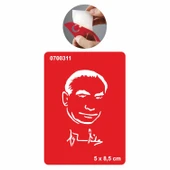 Türk Lider Tattoo Geçici Dövme Şablonları Kına Kalıpları thumbnail 1