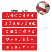 Büyük Boy Gotik Harf Şablonu Tüm Harfler thumbnail 1