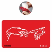 Ademin Yaratılışı Tattoo Geçici Dövme Şablonları Kına Kalıpları thumbnail 1