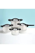 Jumbo Spark 8 Parça Çelik Tencere Seti - 3