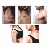 Semboller 5'li Set Geçici Dövme Kına Şablonu thumbnail 2