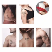 Silah Çeşitleri Dövme Şablonu Kına Deseni thumbnail 2