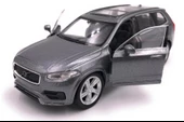 Oyuncak Metal Model Araba 1/36 Çek Bırak Siyah Füme Volvo XC90 thumbnail 4