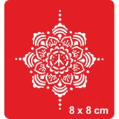 Mandala 360 Tattoo Geçici Dövme Şablonları Kına Kalıpları thumbnail 1