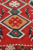 Etnik Motifli Otantik Dekoratif Kilim Desenli Halı (80cmx125cm) M4 - 6