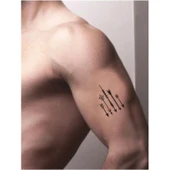 Ok Koleksiyonu  Tattoo Geçici Dövme Şablonları Kına Kalıpları thumbnail 2