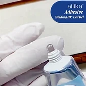 Ailika Soft Tips Yapıştırıcı Uv Hamur Jel Şeffaf 30gr - 2
