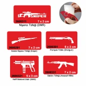 Silah Modelleri Dövme Şablonu Kına Deseni thumbnail 1