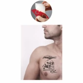 Kuru kafa expendable kartal Tattoo Geçici Dövme Şablonları Kına Kalıpları thumbnail 2