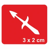 Yay Burcu Tattoo Geçici Dövme Şablonları Kına Kalıpları thumbnail 1