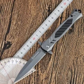 AlsepeteAvm FA52-1 Metal Kabze Otomatik Kamp Çakısı - 1