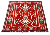 Etnik Motifli Otantik Dekoratif Kilim Desenli Halı (120cmx180cm) M4 - 3