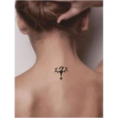 Ejderha Duruşu Tattoo Geçici Dövme Şablonları Kına Kalıpları thumbnail 2